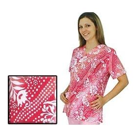 Flora V-Neck Nursing Uniform Scrub Top