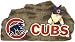 Chicago CUBS Decorative Gnome Garden Stone New