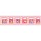 Disney Princess Gingham Wall Border- Pink