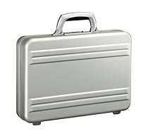 Zero Halliburton Slimline Small 3 Inch Aluminum Attached, Silver, One Size
