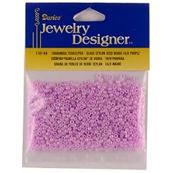 10/0 Ceylon Seed Beads, Purple, 20 Gram Pkg