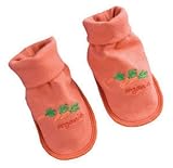 IPlay Babywear Organic Booties Fruit and Veggie in Salmon-Infant