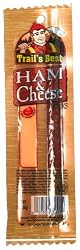 Trail's Best Ham & Cheddar Sticks, 1.5-Ounce Packages (Pack of 24)