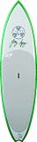 Surftech Lopez Sweetie Pie Surfboards (Grey/Green, 8- Feet 10-Inch)