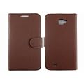 libro de cuero Flip Carcasa Soporte cubierta de piel para Samsung i9220 Galaxy Note N7000