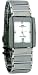 Ladies Purity Oniss Swiss Movement White Rectangle Design Diamonds Sapphire Watch