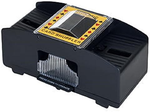 Casino Collection Electronic 2 Deck Card Shuffler (Graphics May Vary)