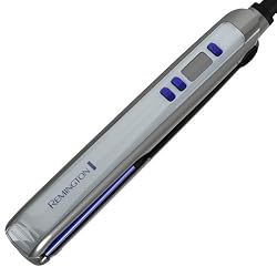 Remington S9951 Shine Therapy Frizz Control, Humidity Resistant Ceramic Flat Hairstyling Iron, 1 Inch