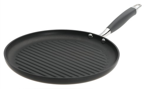 Anolon Advanced 12-Inch Shallow Round Grill Pan