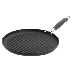 Anolon Advanced 12-Inch Shallow Round Grill Pan by Anolon