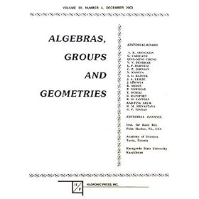 Algebras Groups and Geometries by 