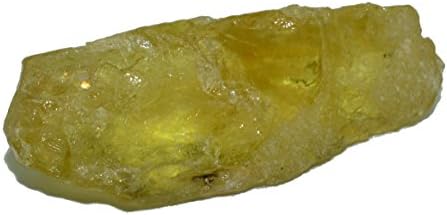 Heliodor Beryl rough &amp; transparent gemstone crystal 18.70 carat