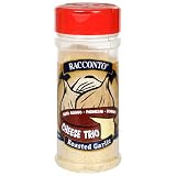Racconto Cheese Trios, Roasted Garlic, 4-Ounce Bottle(Pack of 6)