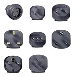Produkt-Bild: Vivanco Schuko RS 7W 8-fach Reisestecker-Adapter-Set f&uuml;r &uuml;ber 150 L&auml;nder