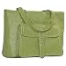 Moss Green Clark & Mayfield Stafford Leather Laptop Tote 15.4