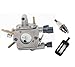 HIFROM Carburetor Carb Spark Plug Oil Filter Compatible with Stihl FS120 FS200 FS250 Trimmer WEEDEATER Brush Cutter
