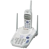 Panasonic KX-TG2563W 2.4GHz DSS Cordless Speakerphone with Caller ID (White)