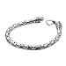 Sterling Silver Bracelet Handmade India Jewelery 8 Inches