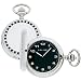 Colibri Pocket Watch Racer Onix and Mother of Pearl Insert Cover Model PWQ096815