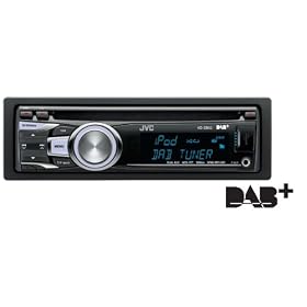 JVC KD-DB52 Car CD MP3 Stereo, DAB Radio, iPod Control, Front USB, Aux-In