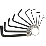 六角棒レンチセット 10本組 ミリ No.2/L型レンチ/六角レンチ【SK11】