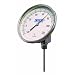 WIKA 304 Stainless Steel Process Grade Resettable Bi-Metal Thermometer