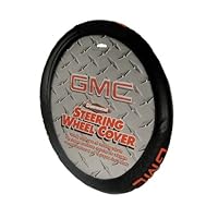 Plasticolor 006714R01 GMC Diamond Steering Wheel Cover