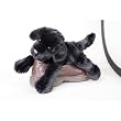 Raven Black Lab Dog Plush Toy 14"