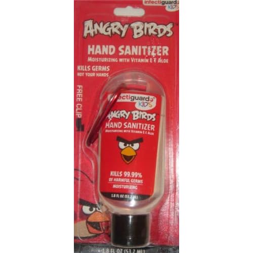 Angry Birds Red Hand Sanitizer with Clip Beauty
