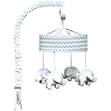 Trend Lab Mobile, Dove Gray Chevron