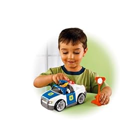  Fisher Price Little People - Eddie & His Police Cruiser