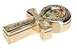 Ankh Jeweled Box - 2.75" x 1.5"
