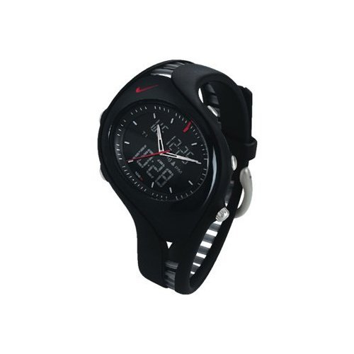 Nike Triax Swift ADX Watch   Black Black Sport Red   WC0035 006