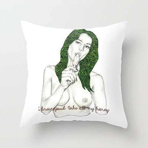 All My Honey Throw Pillow
