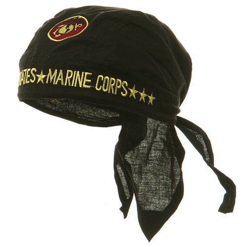 Embroidery Series Head Wraps-United States Marine Corp W12S17C