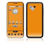 Simply Orange Design Decal Skin Sticker for HTC T-Mobile Google G1 Cell Phone
