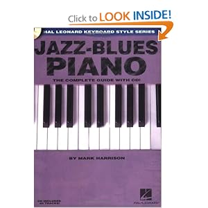 418Snyf6c9L. BO2,204,203,200 PIsitb sticker arrow click,TopRight,35, 76 AA300 SH20 OU01  Jazz Blues Piano: The Complete Guide with CD! Hal Leonard Keyboard Style Series [Paperback]