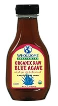 Wholesome Sweeteners Organic Raw Blue Agave, 11.75-Ounce Bottles (Pack of 6)