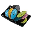 SANWA SUPPLY DVD-W10-03BK DVD�g�[���P�[�X(10�����[) �u���b�N