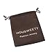 HOUSWEETY Stainless Steel Cylindrical Bottle Pet/Dog Paw urn Keychain Memorial Ash Keepsake Cremation Jewelry 5.5cm(Non-Engraving)