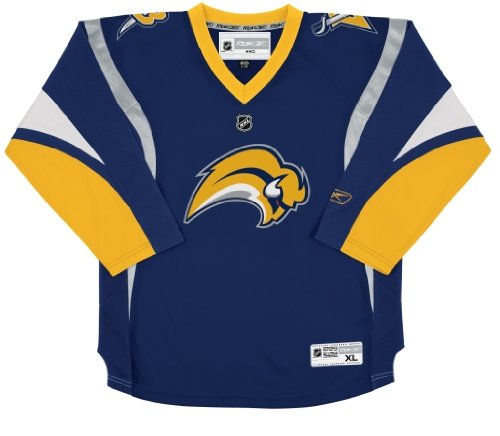 NHL Youth Buffalo Sabres Team Color Replica Jersey - R58Hwbbb (Navy, Large/X-Large)