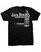 Jack Daniels Women's Daniel's Men's Big Bottle Short Sleeve T-Shirt Black XX-Large
