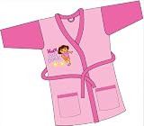 Girls Dora The Explorer Fleece Dressing Gown Bathrobe 18-24 months