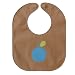 Lucky Spills Leather Bib - Apples