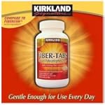 Kirkland Signature Fiber-Tabs Calcium Polycarbophil 625 MG, 360-Caplets, 5.0-Ounces