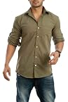 Nostra Young Khaki Casual Shirt(Ny-Kha1)