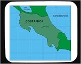 Mauspad mit Dekoration - Costa Rica