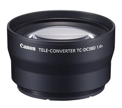 Canon TC-DC58D Tele Converter Lens for Canon G10 and G11 Digital Camera (requires LA-DC58K Lens Adapter)
