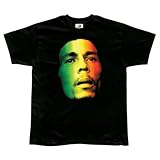 Bob Marley Tri Color Face T-Shirt