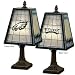 Philadelphia Eagles Art Glass Table Lamp